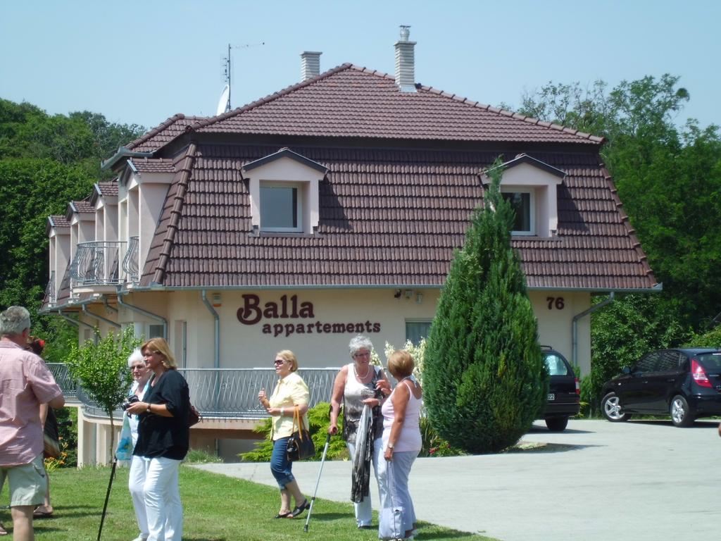 Balla Appartements Zalakaros Bagian luar foto