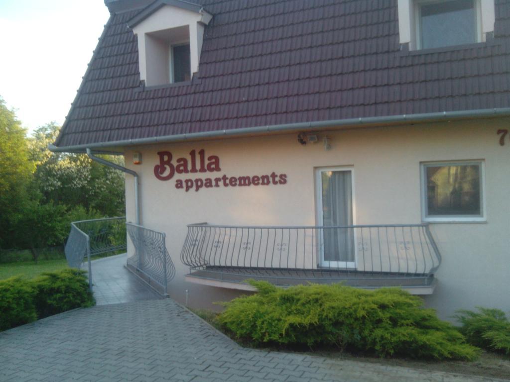 Balla Appartements Zalakaros Bagian luar foto