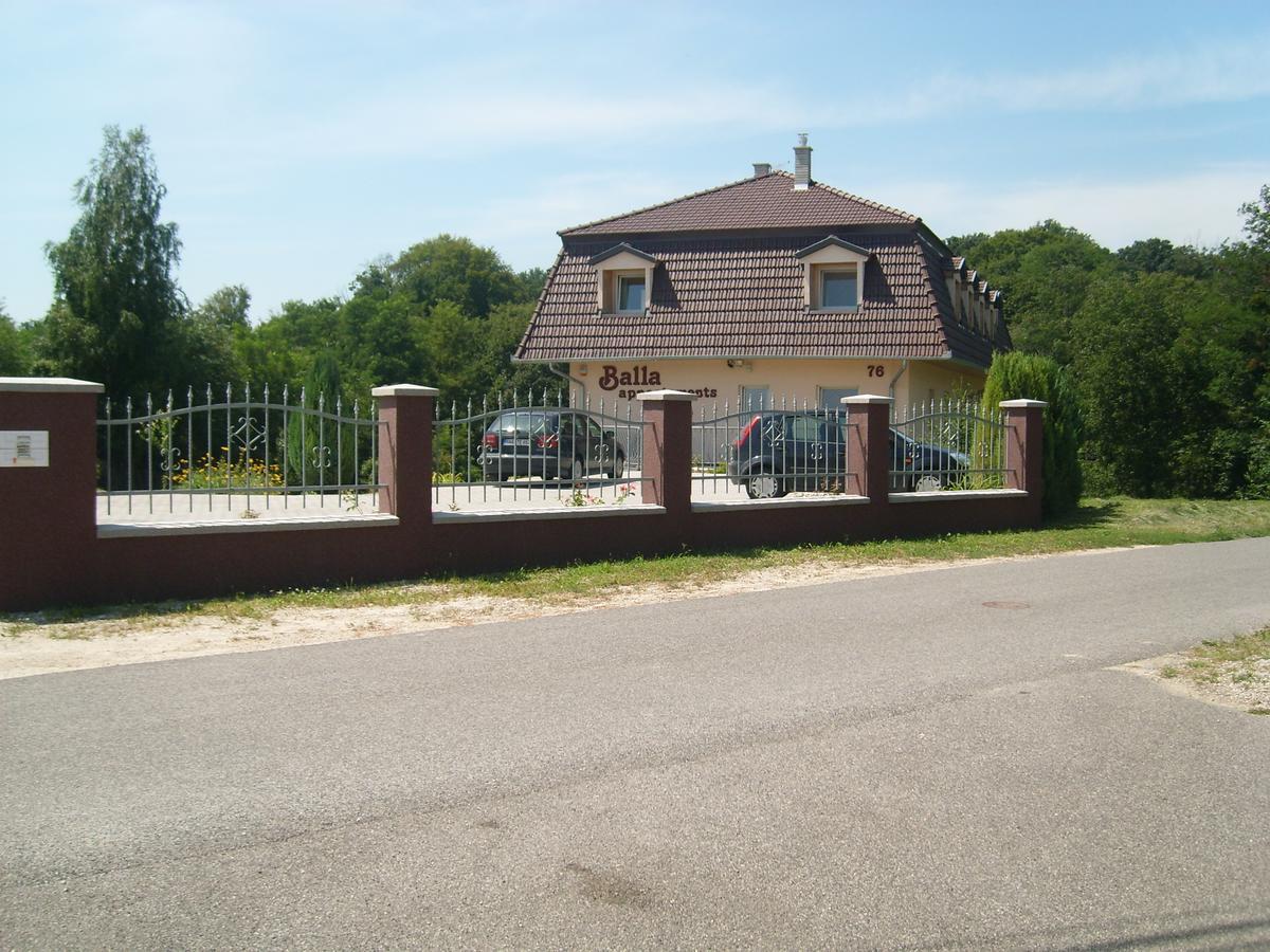 Balla Appartements Zalakaros Bagian luar foto
